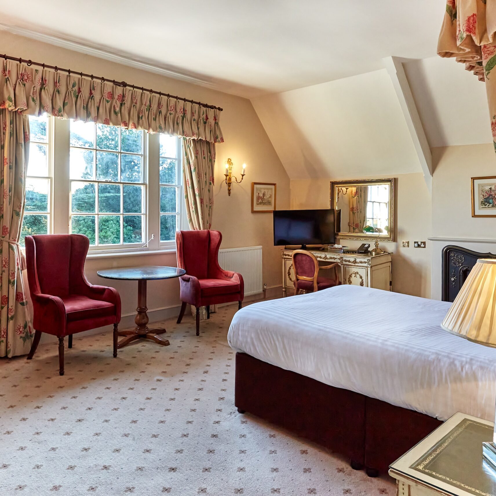 Flitwick Manor Hotel Room with view